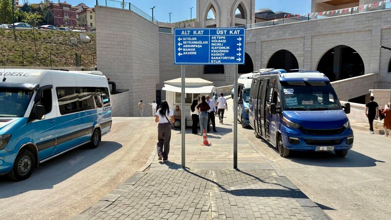 Ulus dolmuş terminali